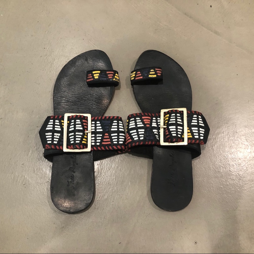Free People Mayan sandals. Size 37 Like New!!!